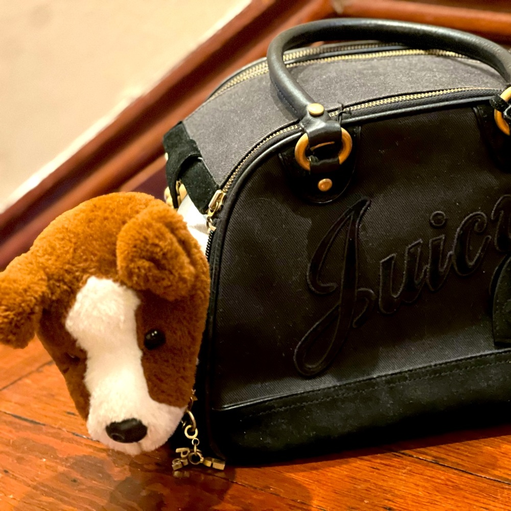 Juicy Couture dog carrier